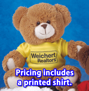 Our catalog pricing includes the printed t-shirt or accessory.