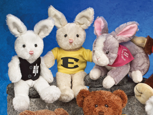 Buy bunny rabbits for the Easter Season. They are found on our Ol' Friends Page.